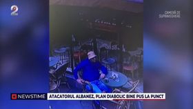 Atacatorul albanez, plan diabolic bine pus la punct
